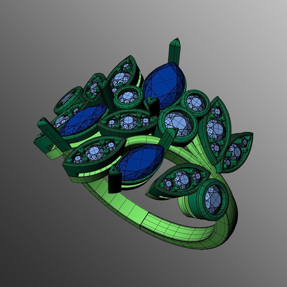 Ring pl 33 3D print model_6