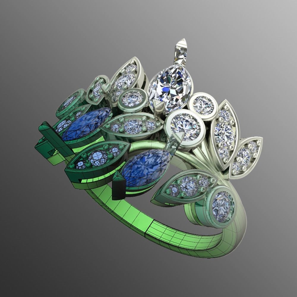 Ring pl 33 3D print model_1