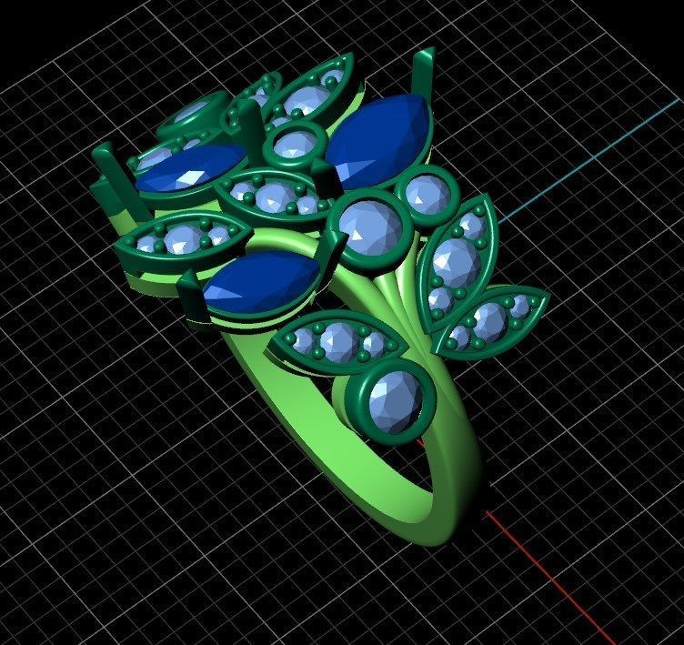 Ring pl 33 3D print model_2