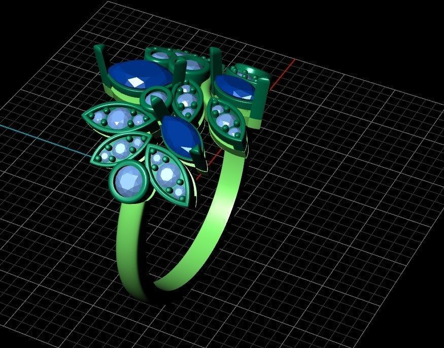 Ring pl 33 3D print model_4