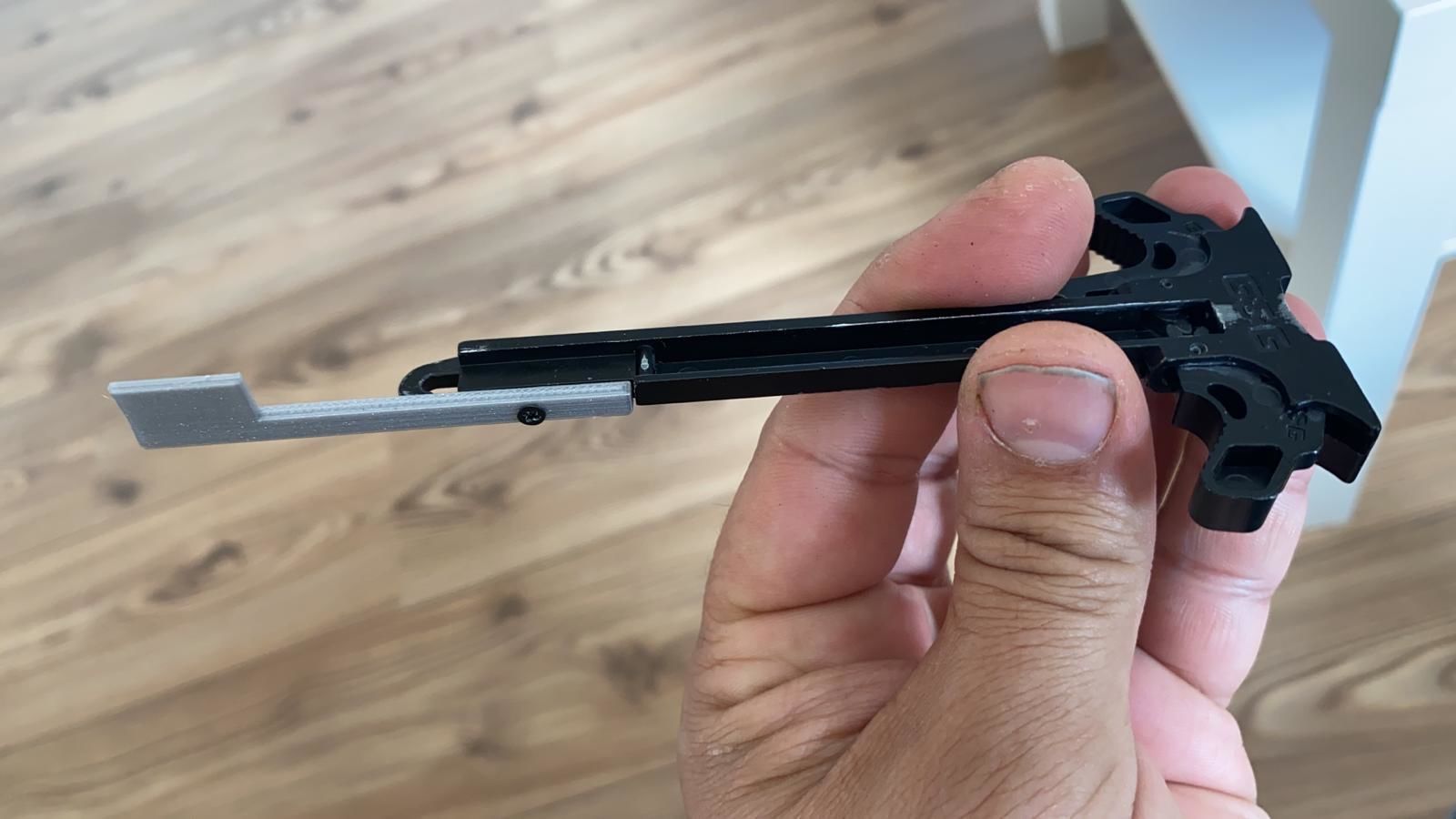 G and G GC16 Airsoft series M4 Charging handle extension 3D model 3D