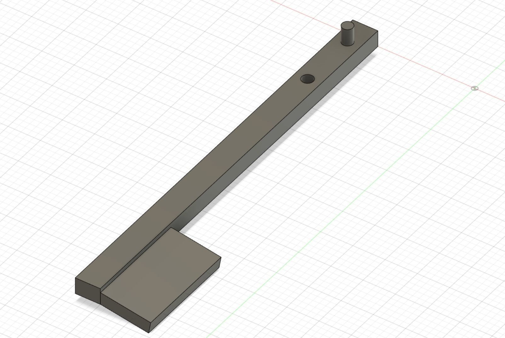 G and G GC16 Airsoft series M4 Charging handle extension 3D model 3D