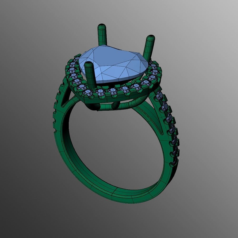 Ring pl 46 3D print model_2