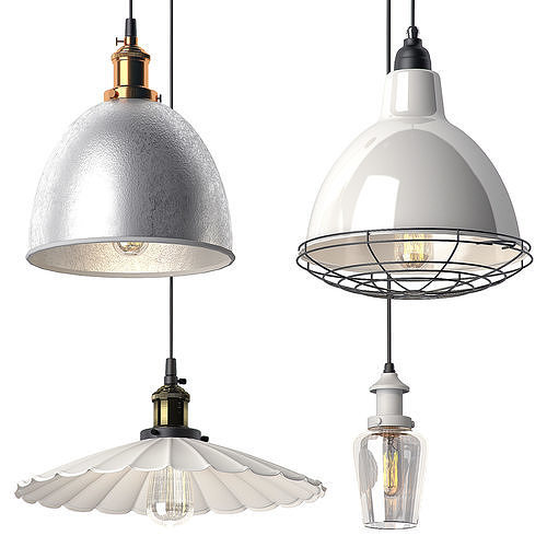 PENDANT SET 20 3D model