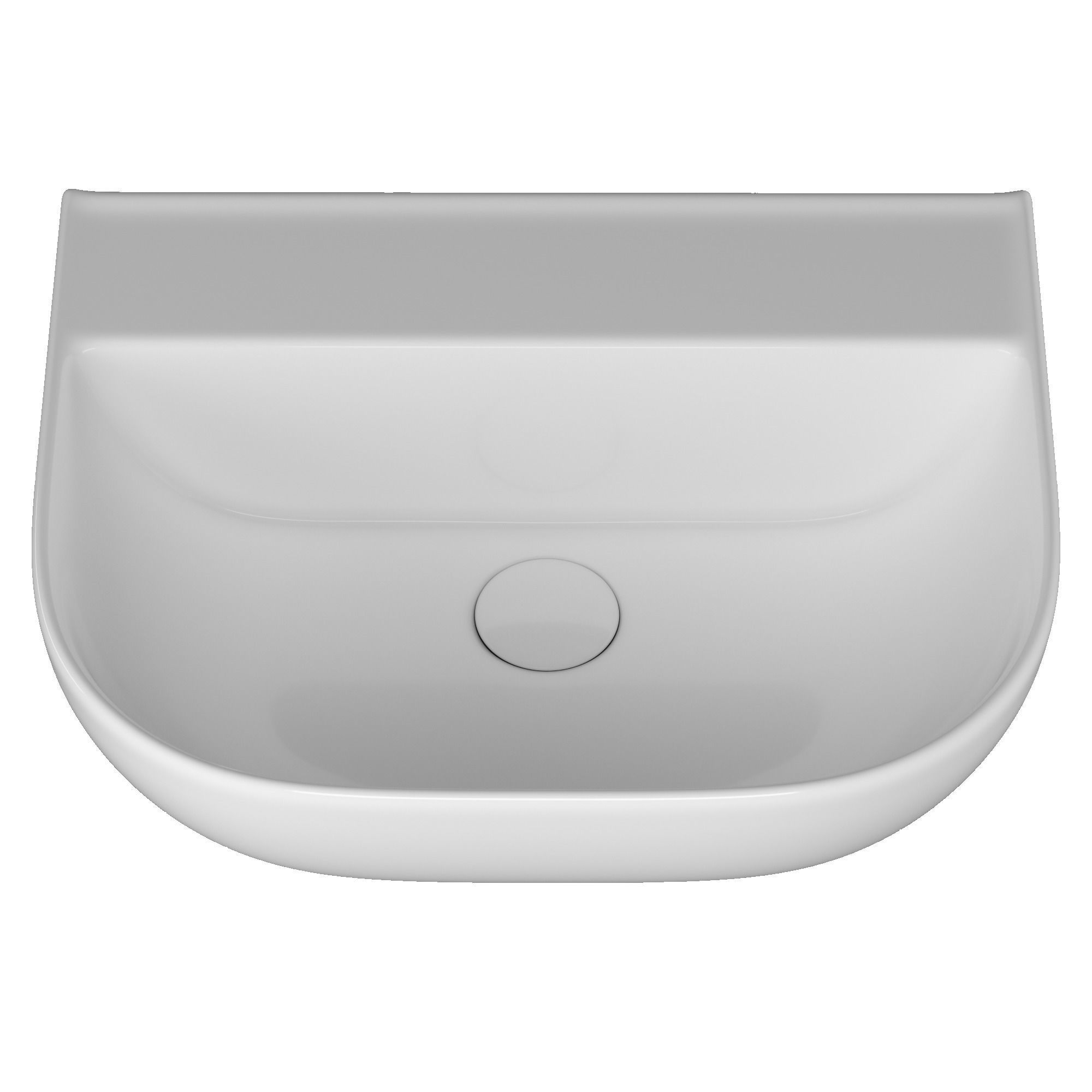 Table Top Basin in Rectangle shape 3D model Modeled in 3ds max 3D model_4