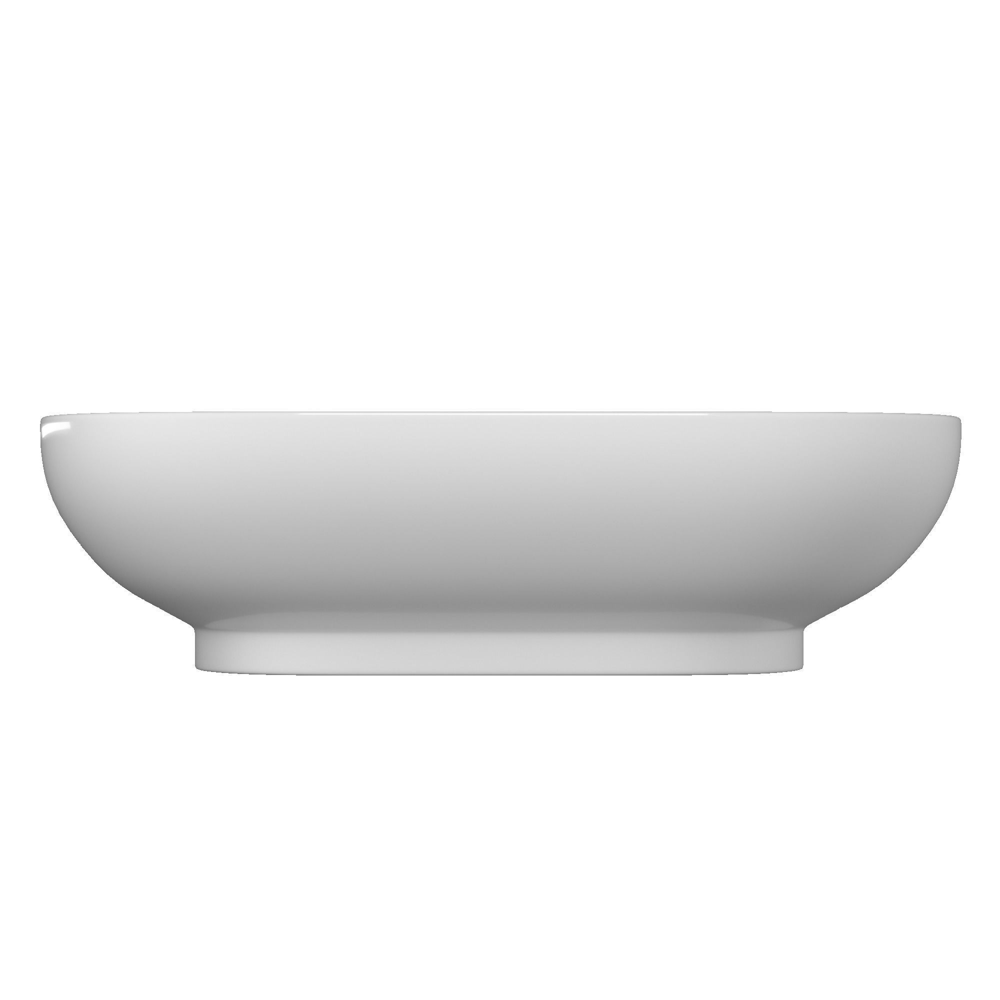 Table Top sink in rounded rectangle shape 3D model in 3ds max 3D model_5