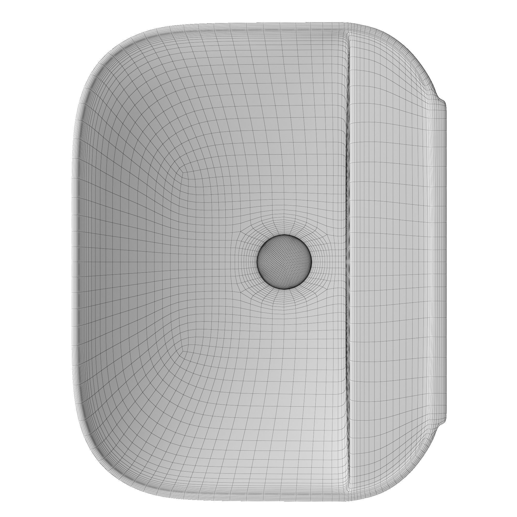 Table Top sink in rounded rectangle shape 3D model in 3ds max 3D model_8