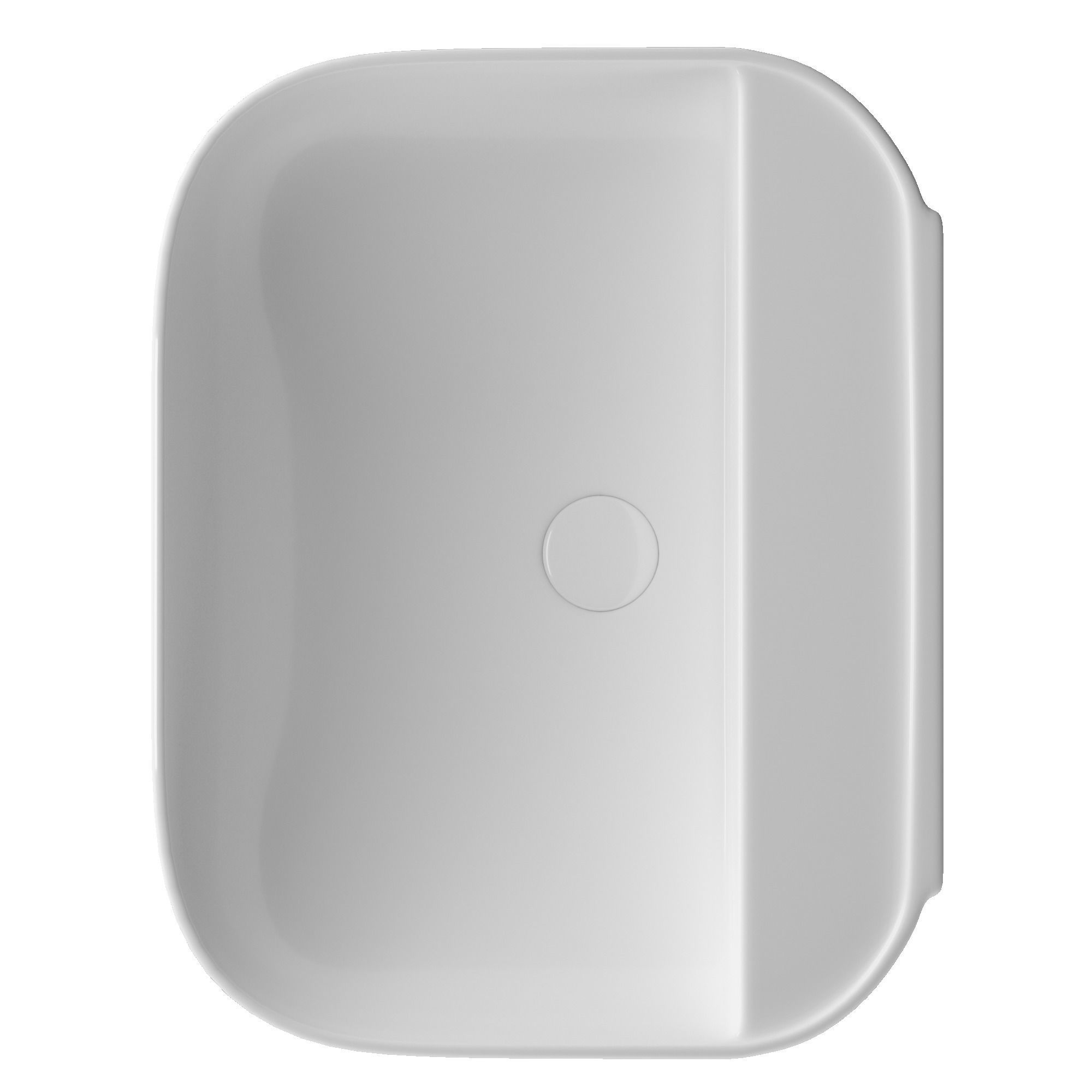 Table Top sink in rounded rectangle shape 3D model in 3ds max 3D model_2