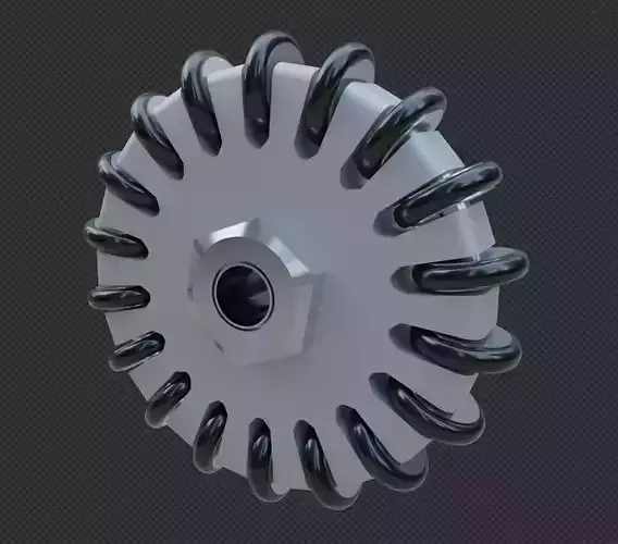 Omni Wheel 3D model