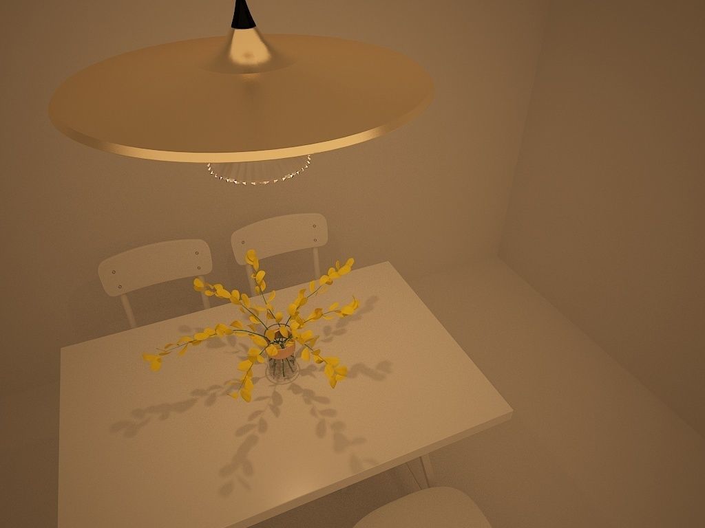 Lighting Pendant 3D model_3