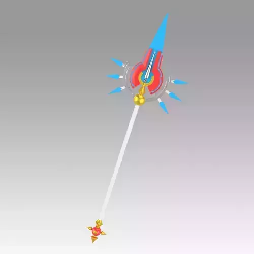 Xenoblade Chronicles Definitive Edition Melia Cosplay Weapon 3D print model