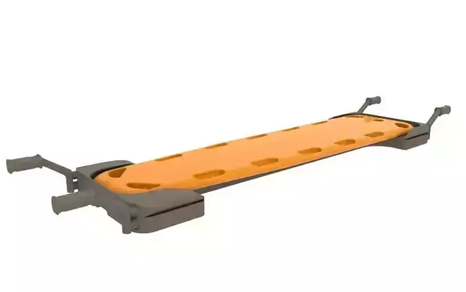 Assistant bed Free 3D model
