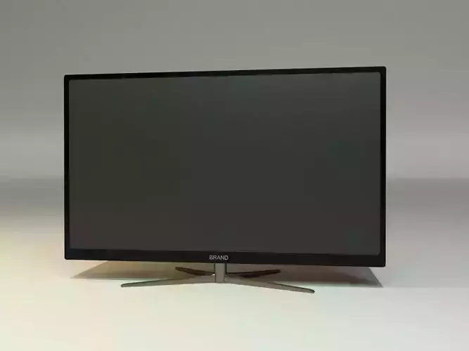 TV - VR Ready - Game Ready Low-poly 3D model