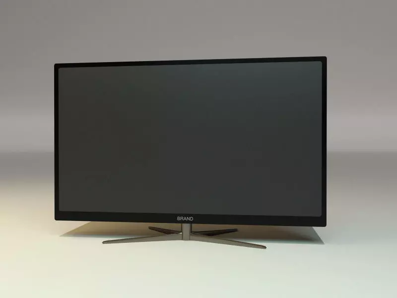 TV - VR Ready - Game Ready Low-poly 3D model_0
