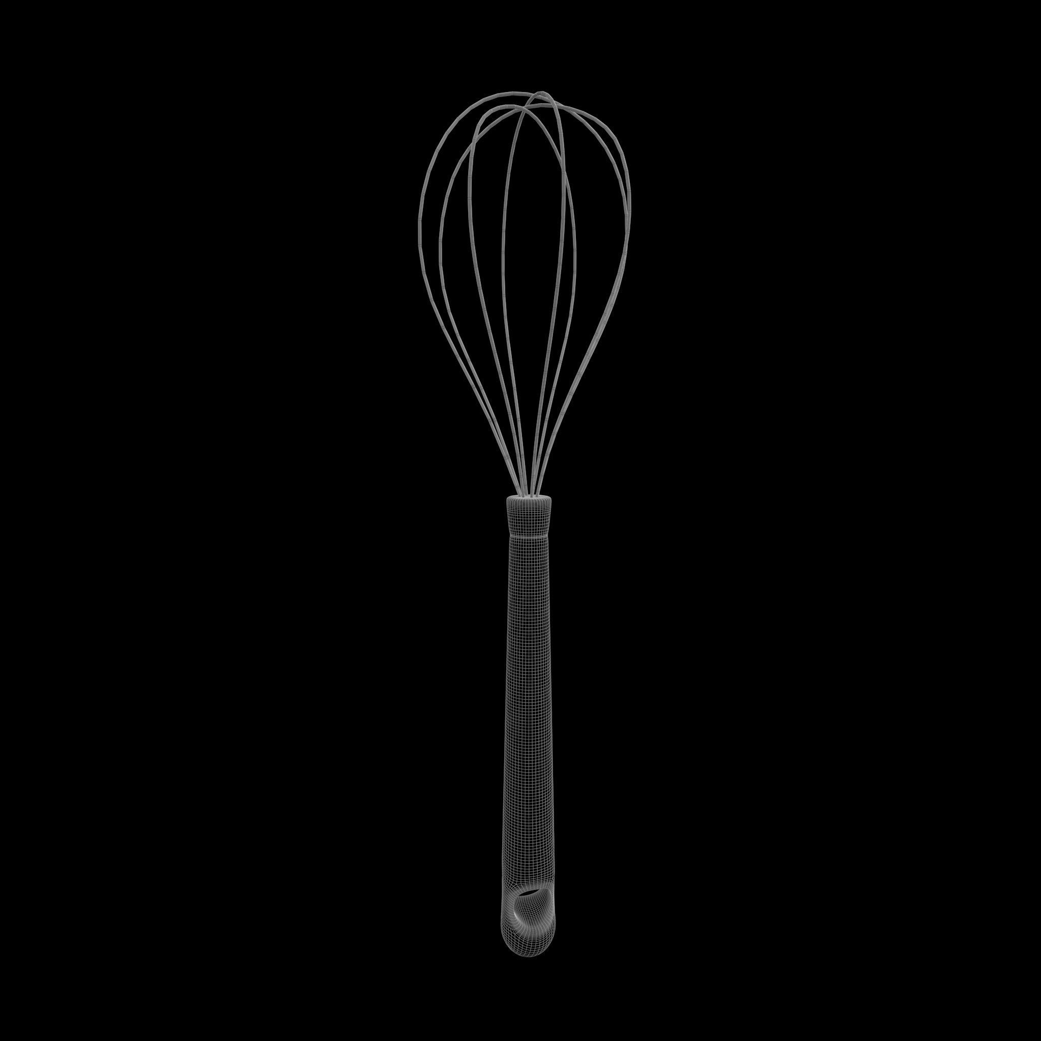 Whisk Kitchen v1 006 Low-poly 3D model_5