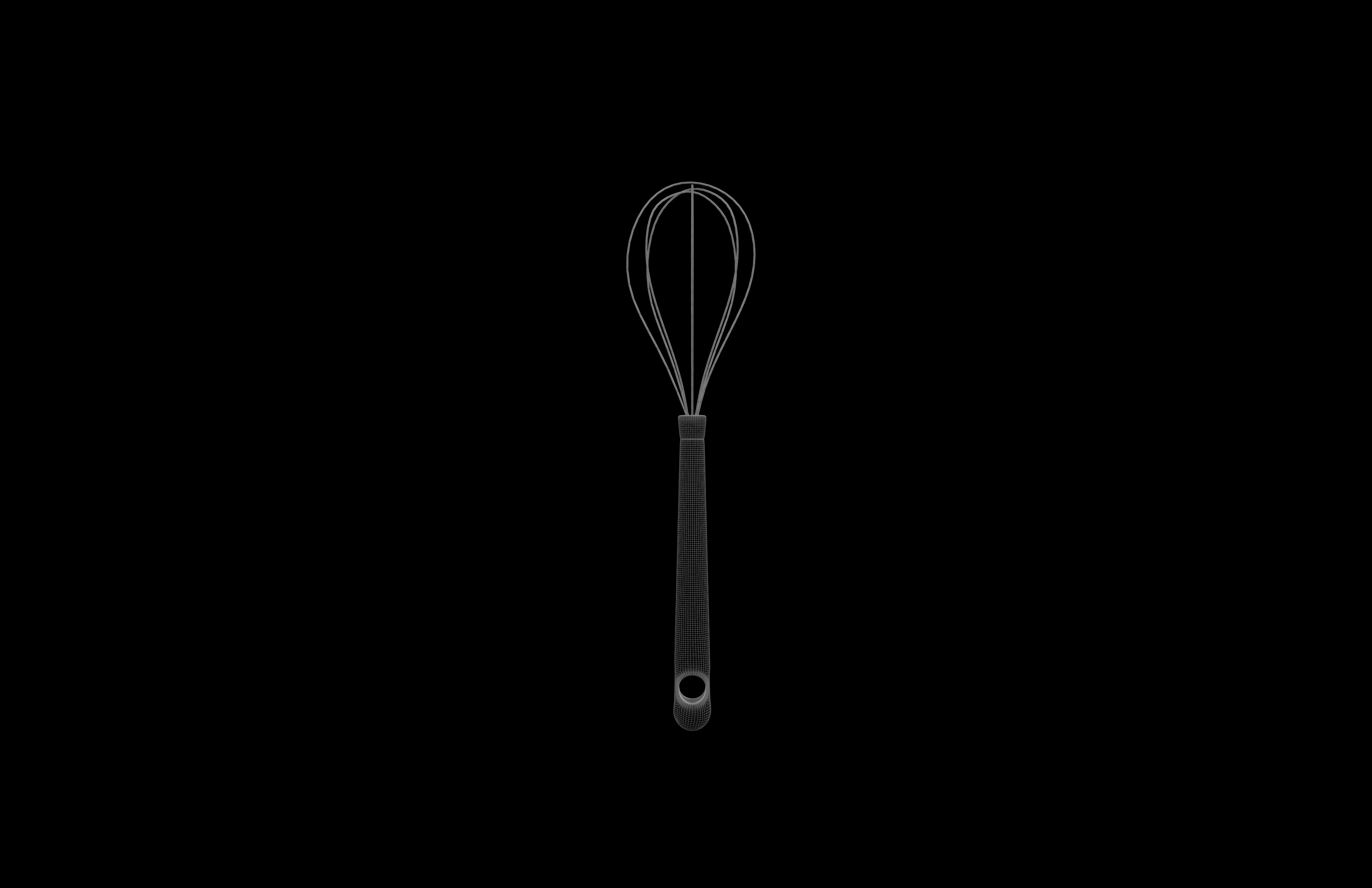 Whisk Kitchen v1 006 Low-poly 3D model_6