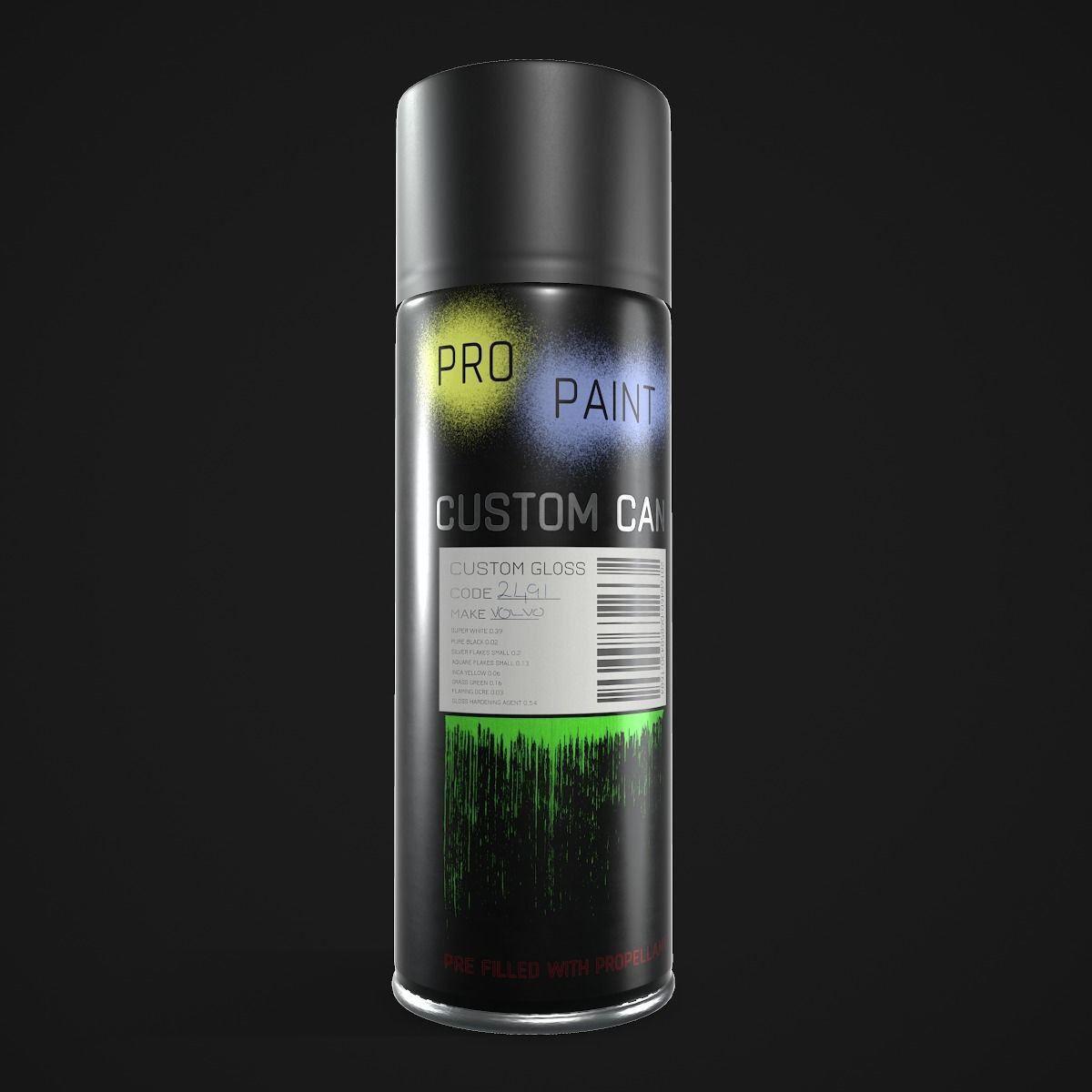Spray Paint Can