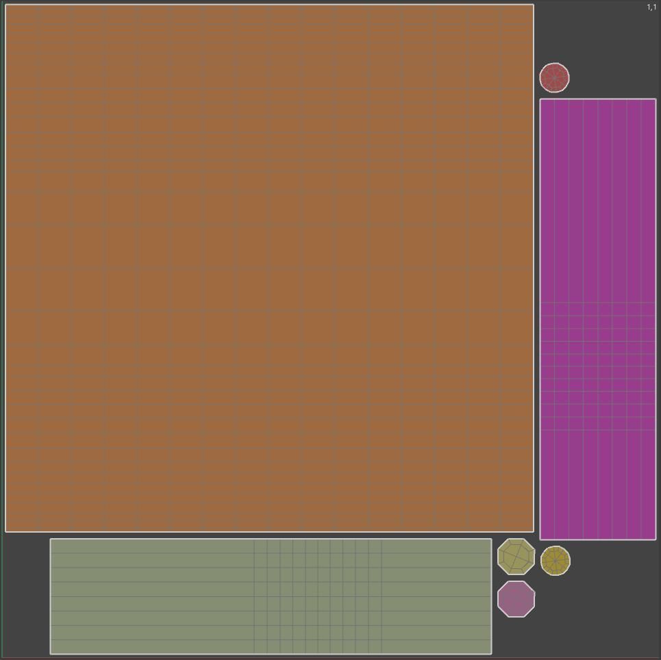 PBR Resistor model with 2K textures 3D model_1