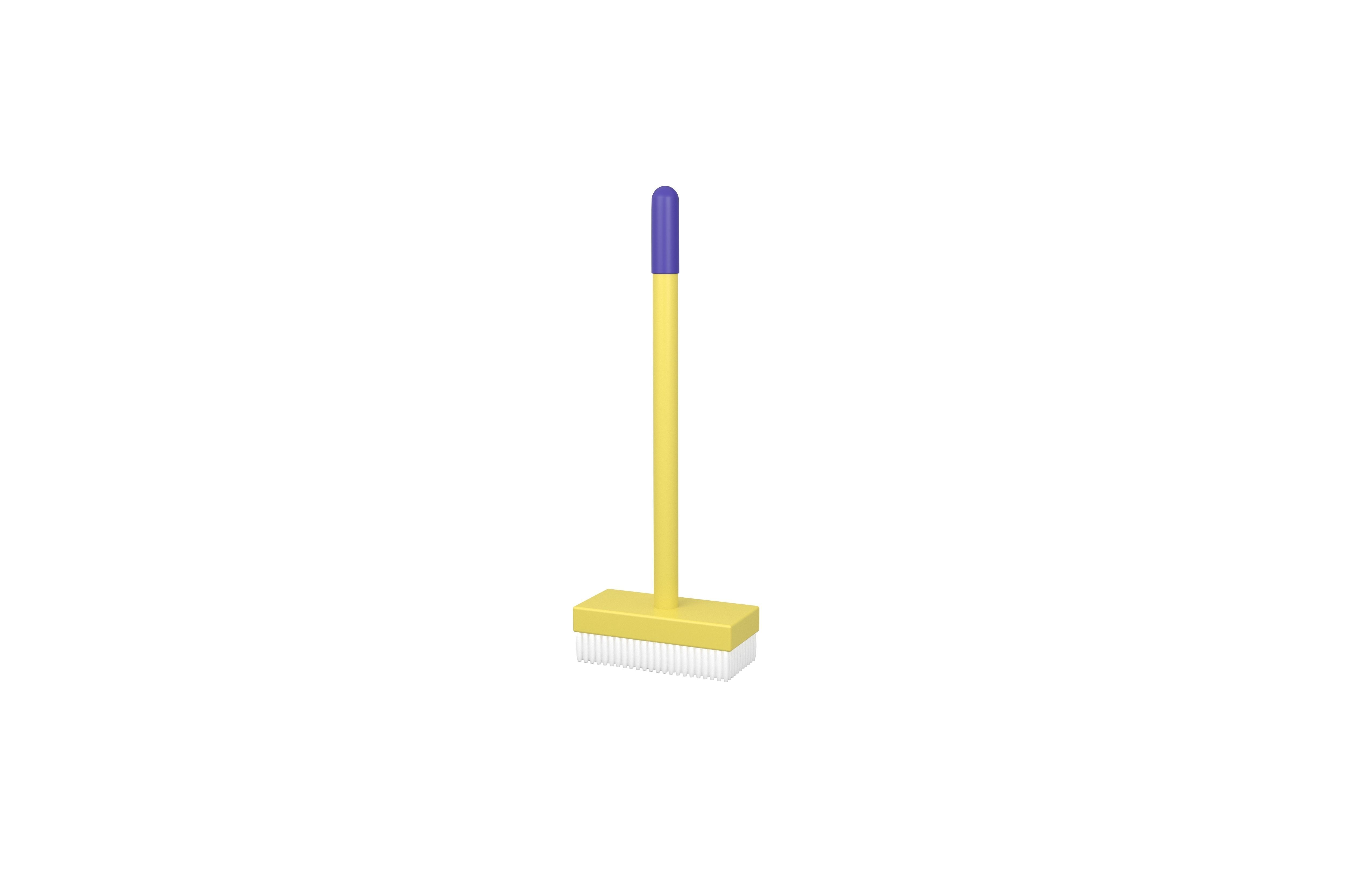 Cartoon Mop v1 001 Low-poly 3D model_3