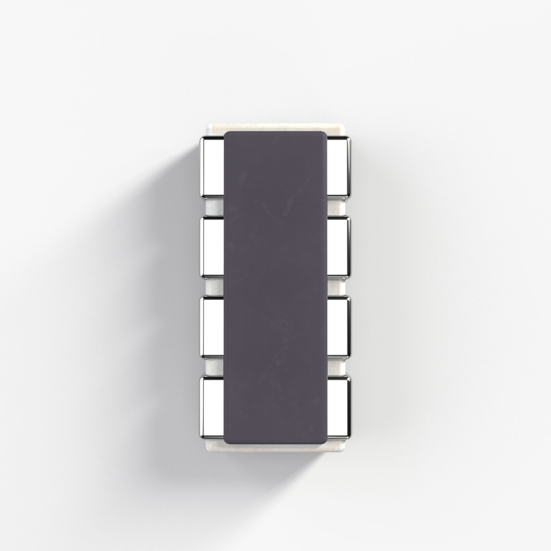 PBR SMD type Resistor model with 2K textures Low-poly 3D model_5