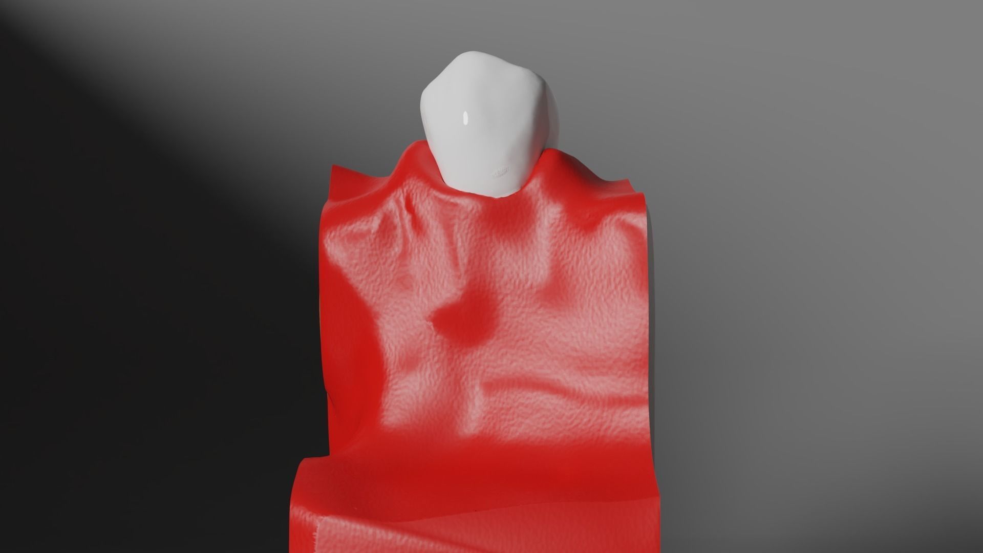 Tooth anatomy - Periodontal region 3D model_4