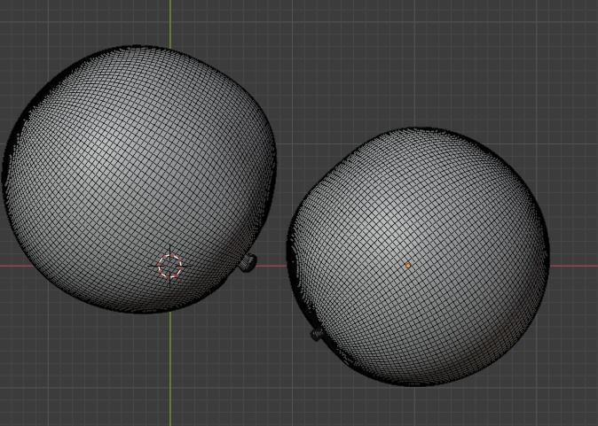 Orange 3d model two oranges 3D model_10