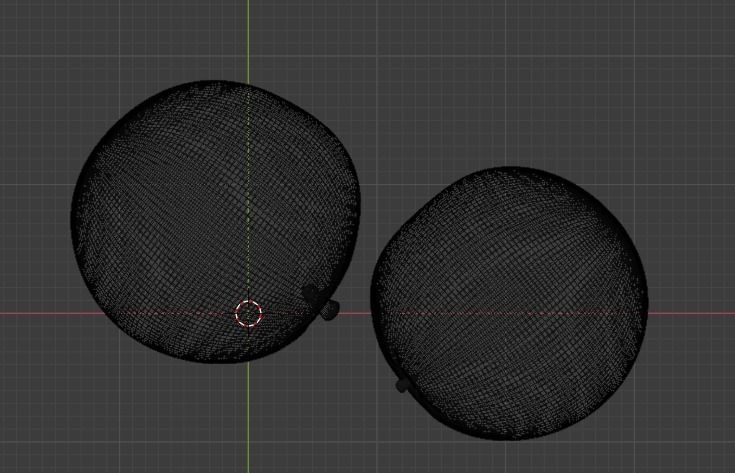 Orange 3d model two oranges 3D model_7