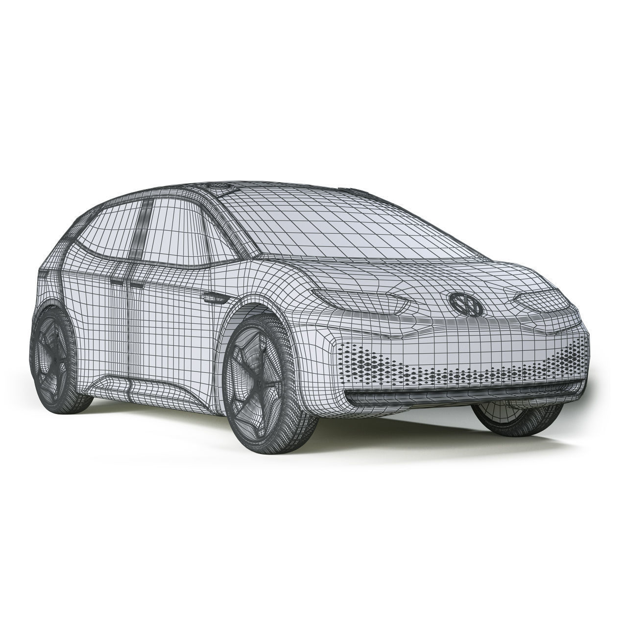  Volkswagen ID car  3D model_5