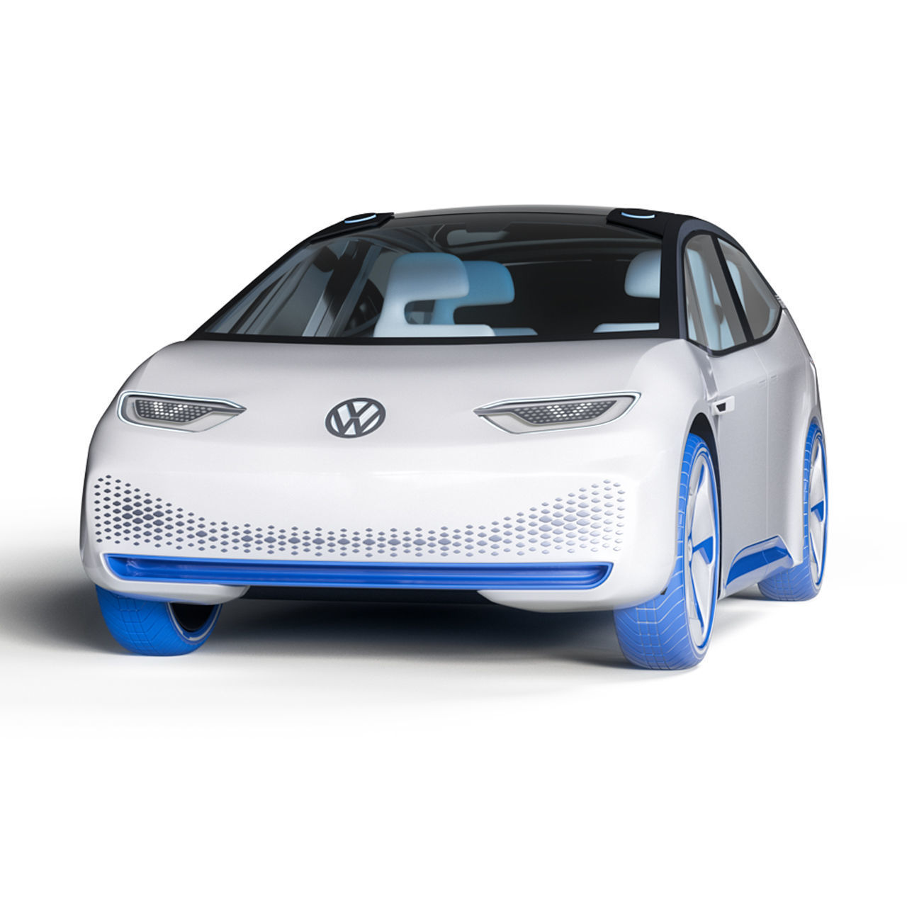  Volkswagen ID car  3D model_2