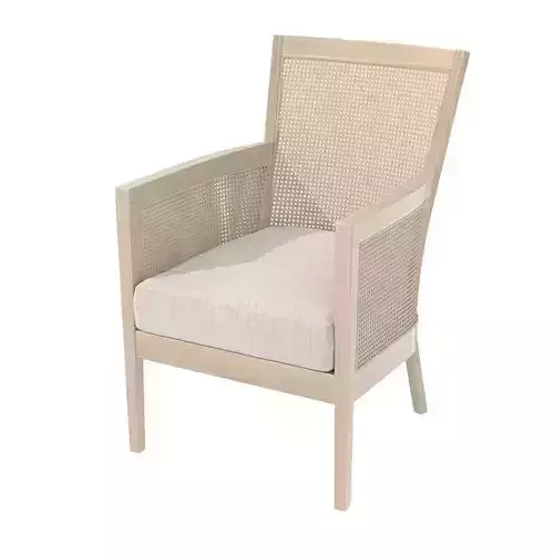 Custom made rattan chair