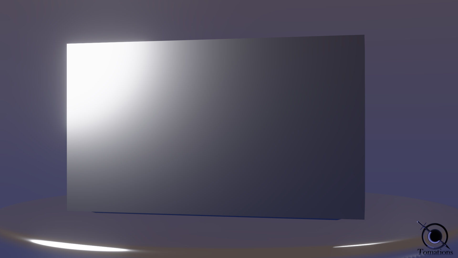 Microwave Low-poly 3D model_3