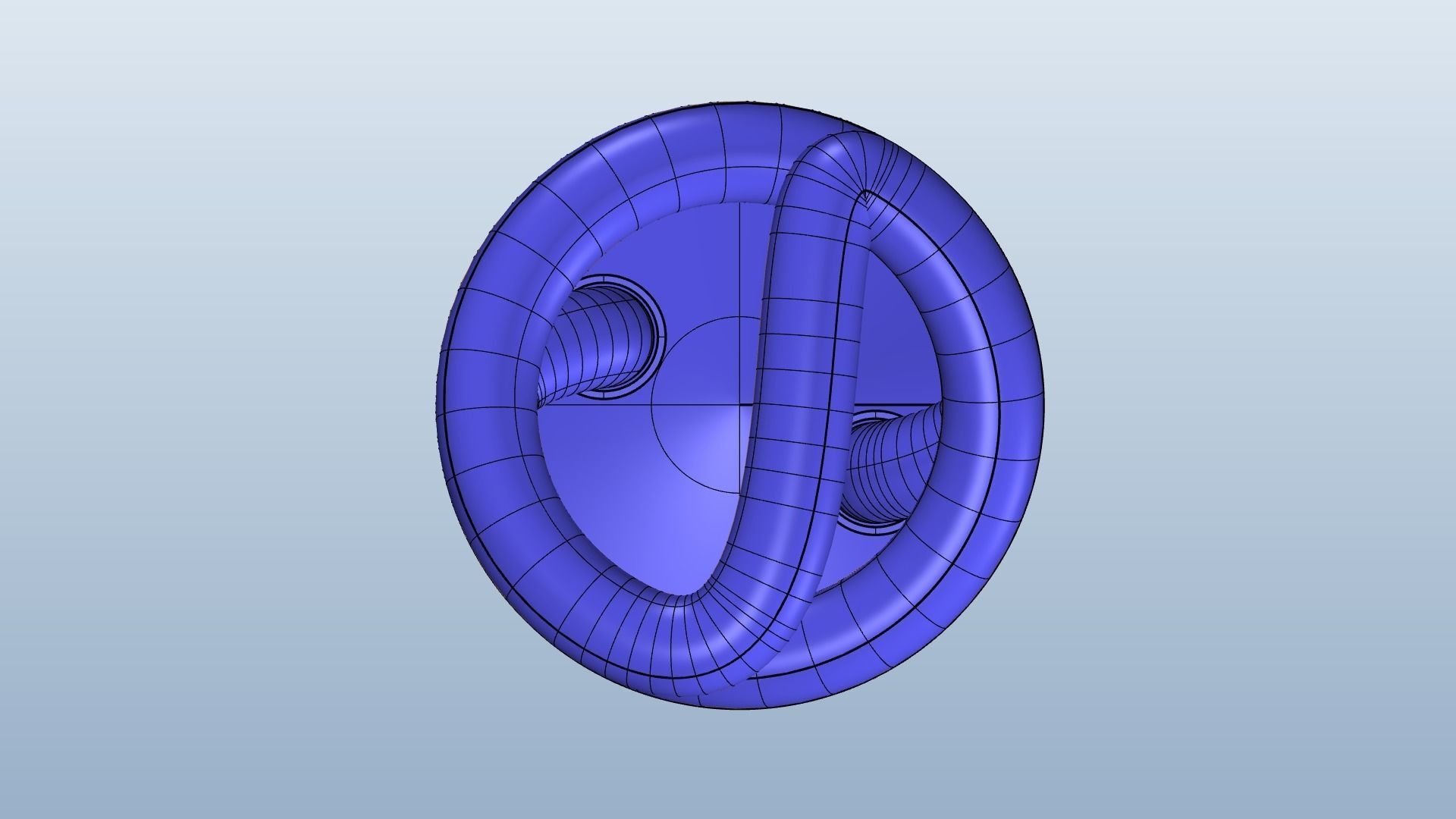 Spiral Light Bulb  3D print model_10