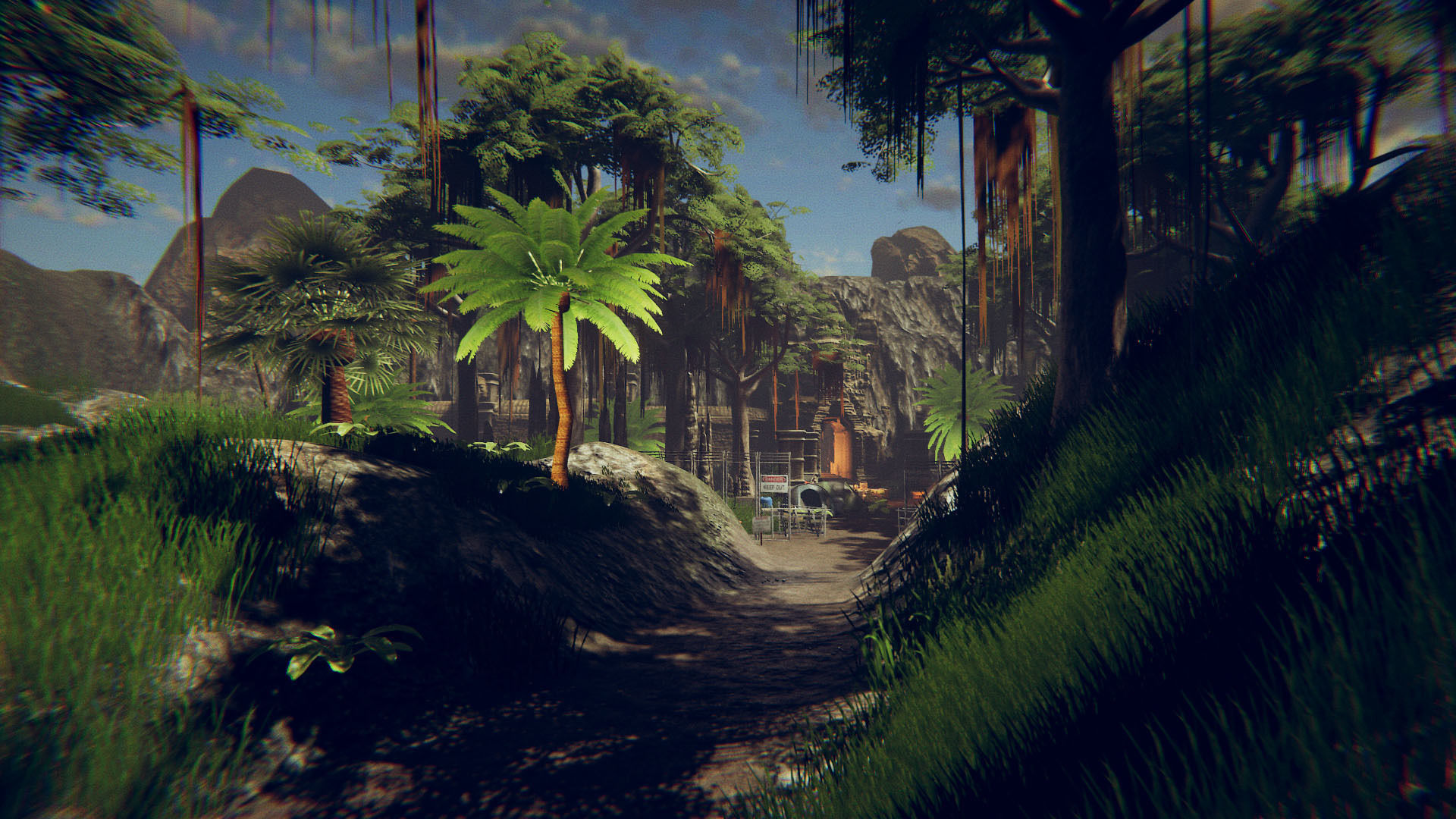 Lost Temple Low-poly 3D model_12