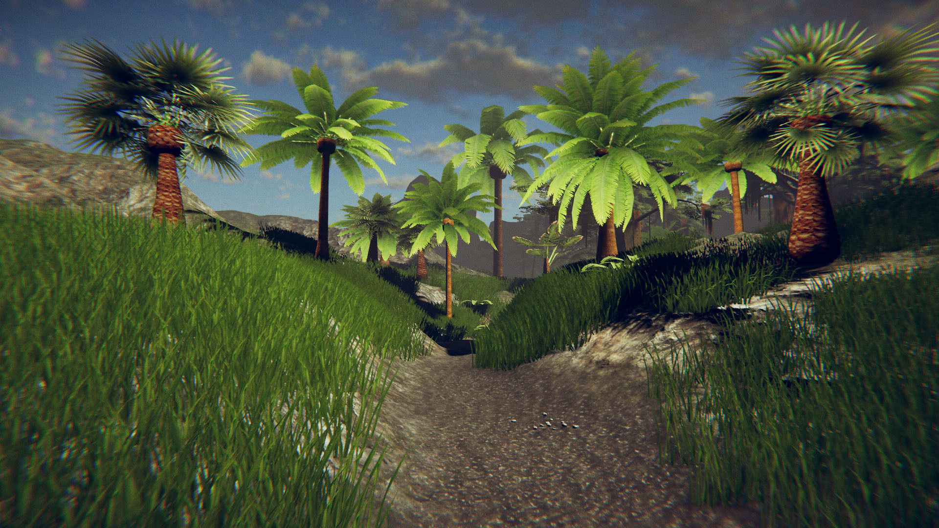 Lost Temple Low-poly 3D model_11