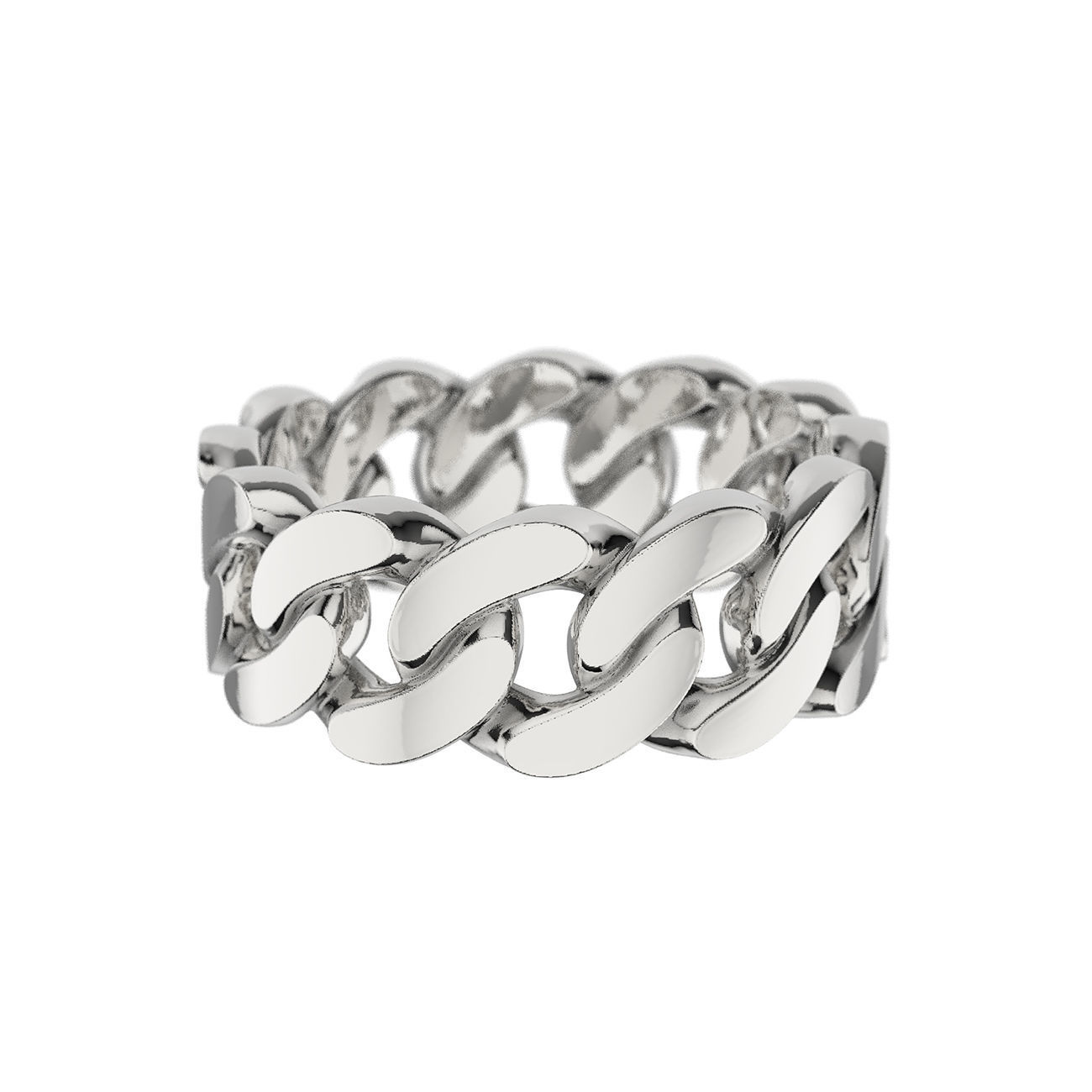 N165 Cuban ring T01 3D print model_2