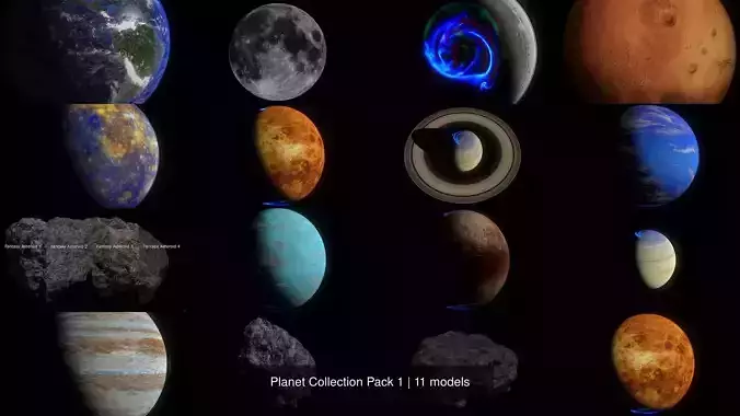 Planet Collection Pack 1 