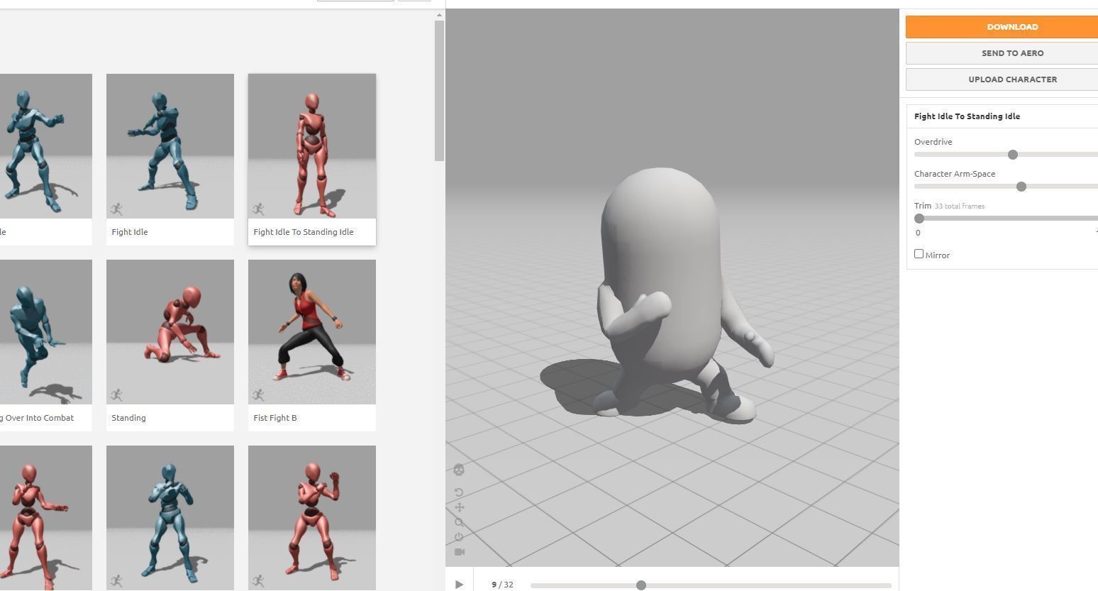 Rigged Capsule Man  3D model_22