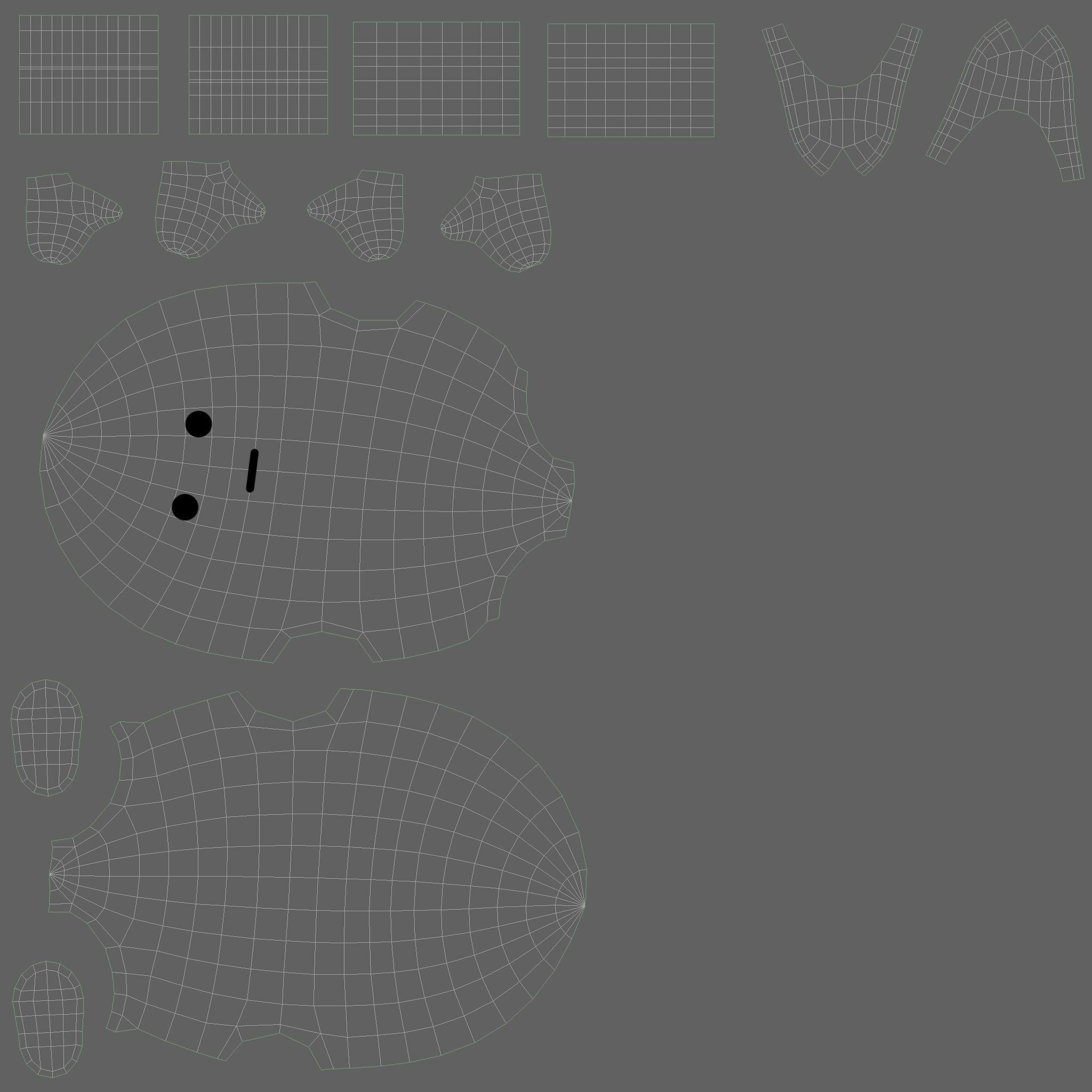 Rigged Capsule Man  3D model_18