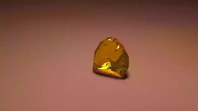 yellow crystal