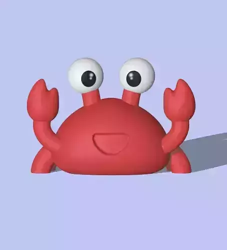Cute Funny Crab 