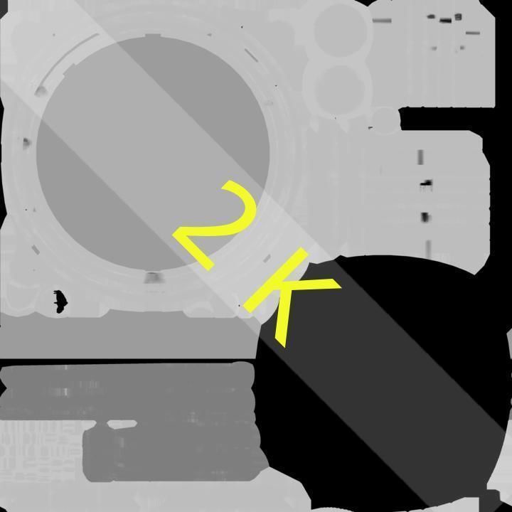 JAPANESE ALTIMETER GAUGE Low-poly 3D model_6