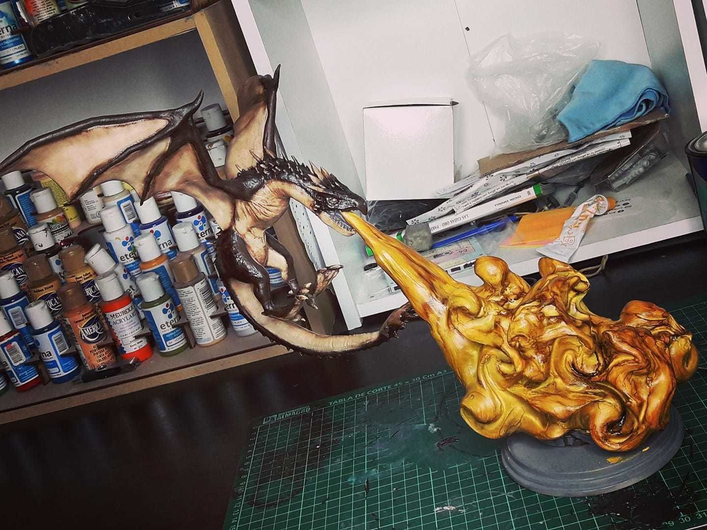 Harry Potter -  Hungarian Horntail  3D Print Model 3D print model_3