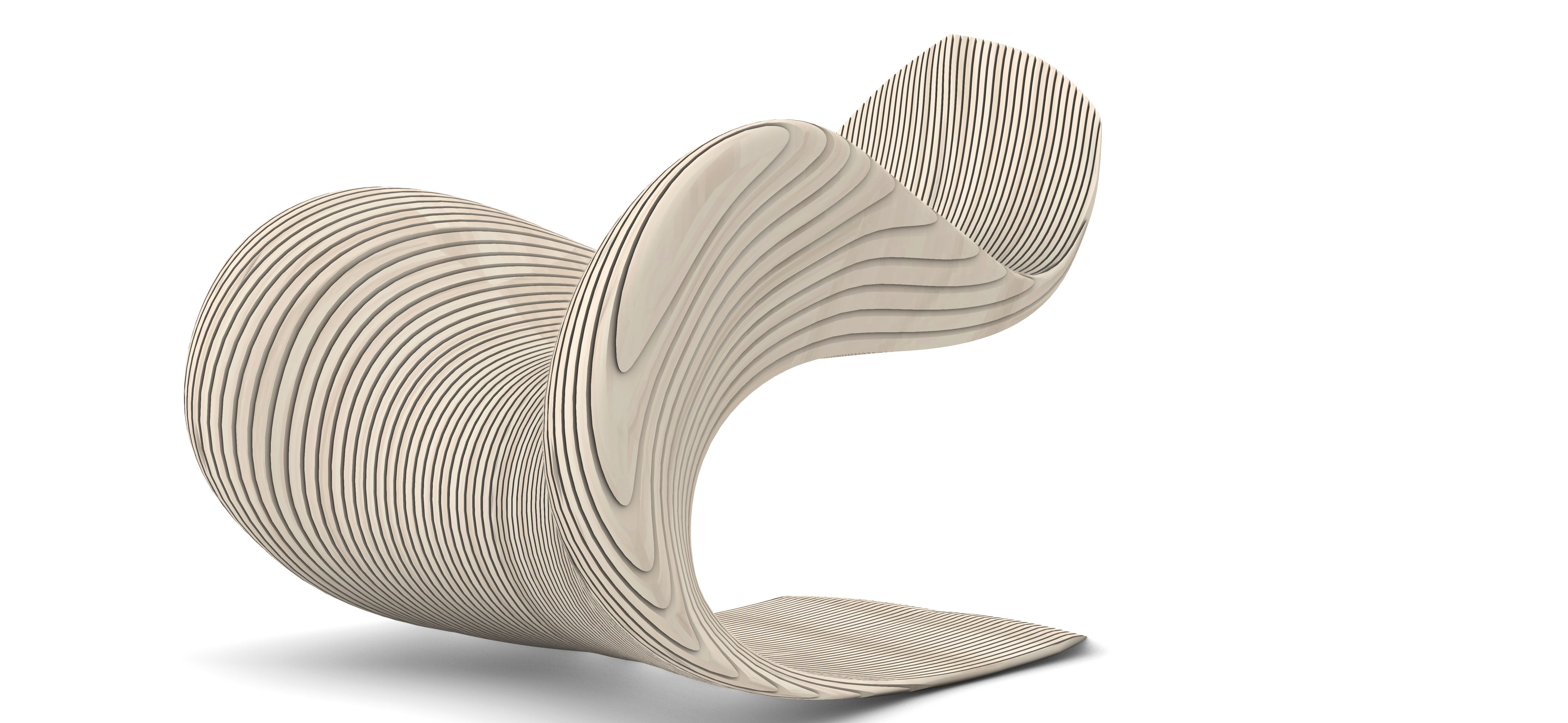 Parametric Recliner 3D model_5