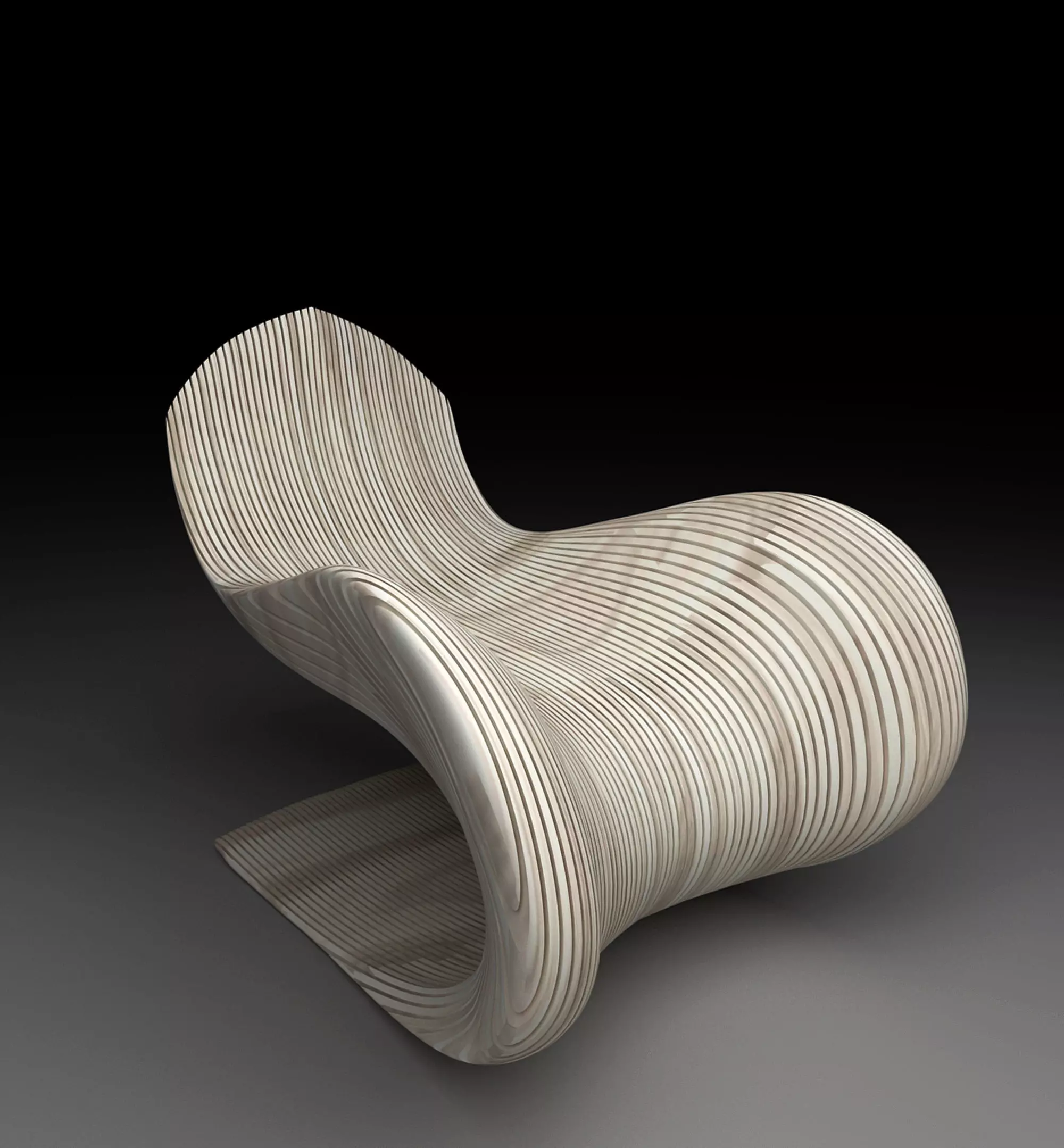 Parametric Recliner 3D model_0