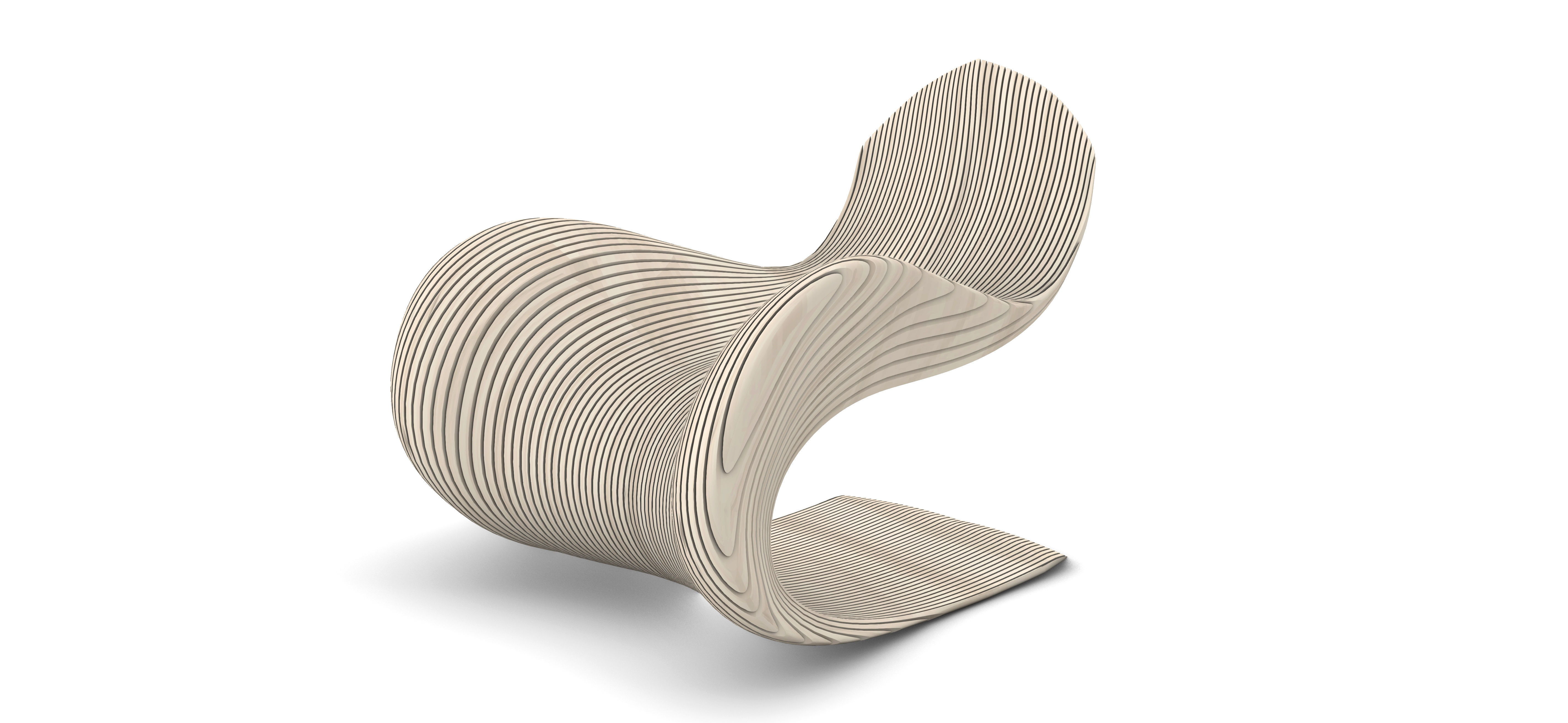 Parametric Recliner 3D model_3