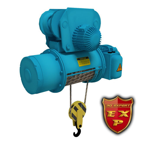 Winch 3D Model .max .obj .3ds .c4d