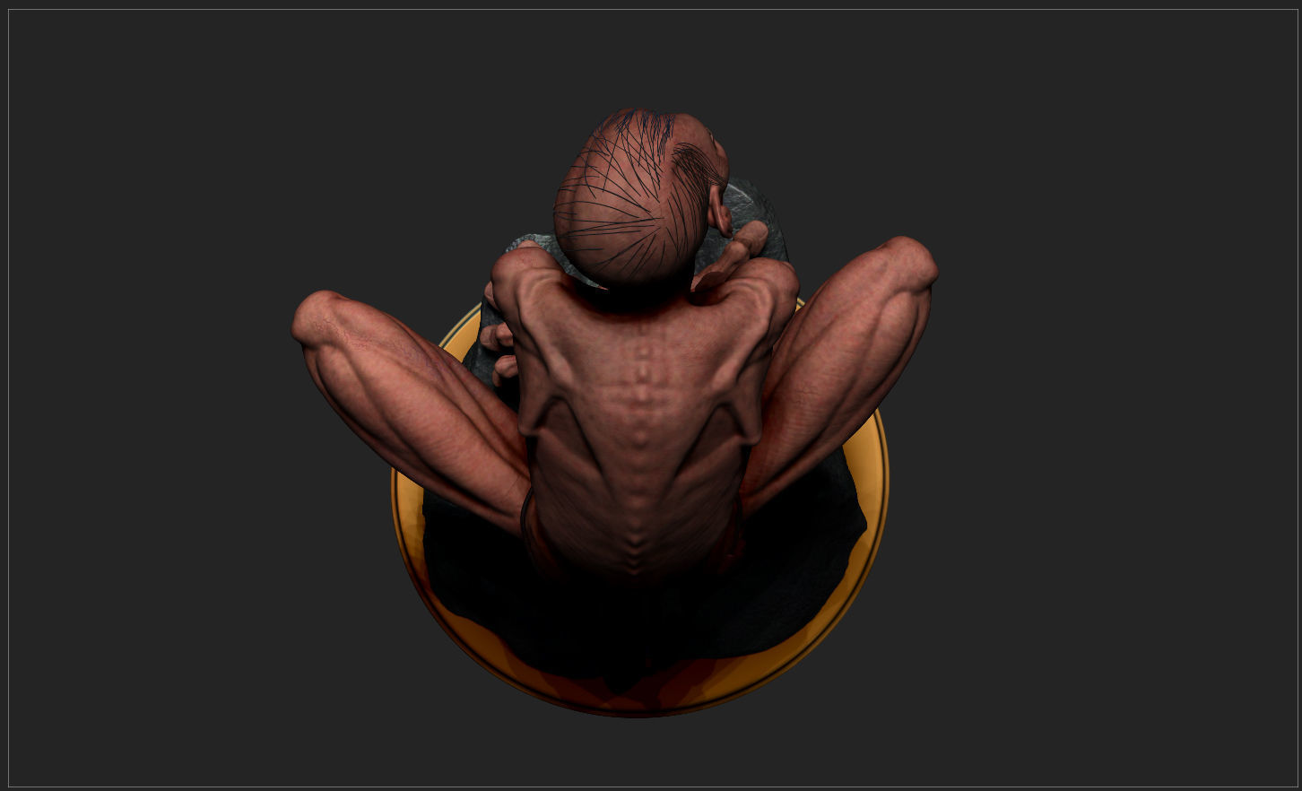 GOLLUM - THE HOBBIT - THE LORD OF THE RINGS 3D print model_7