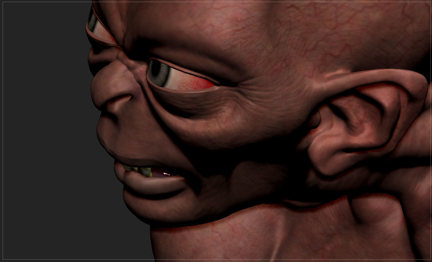 GOLLUM - THE HOBBIT - THE LORD OF THE RINGS 3D print model_26