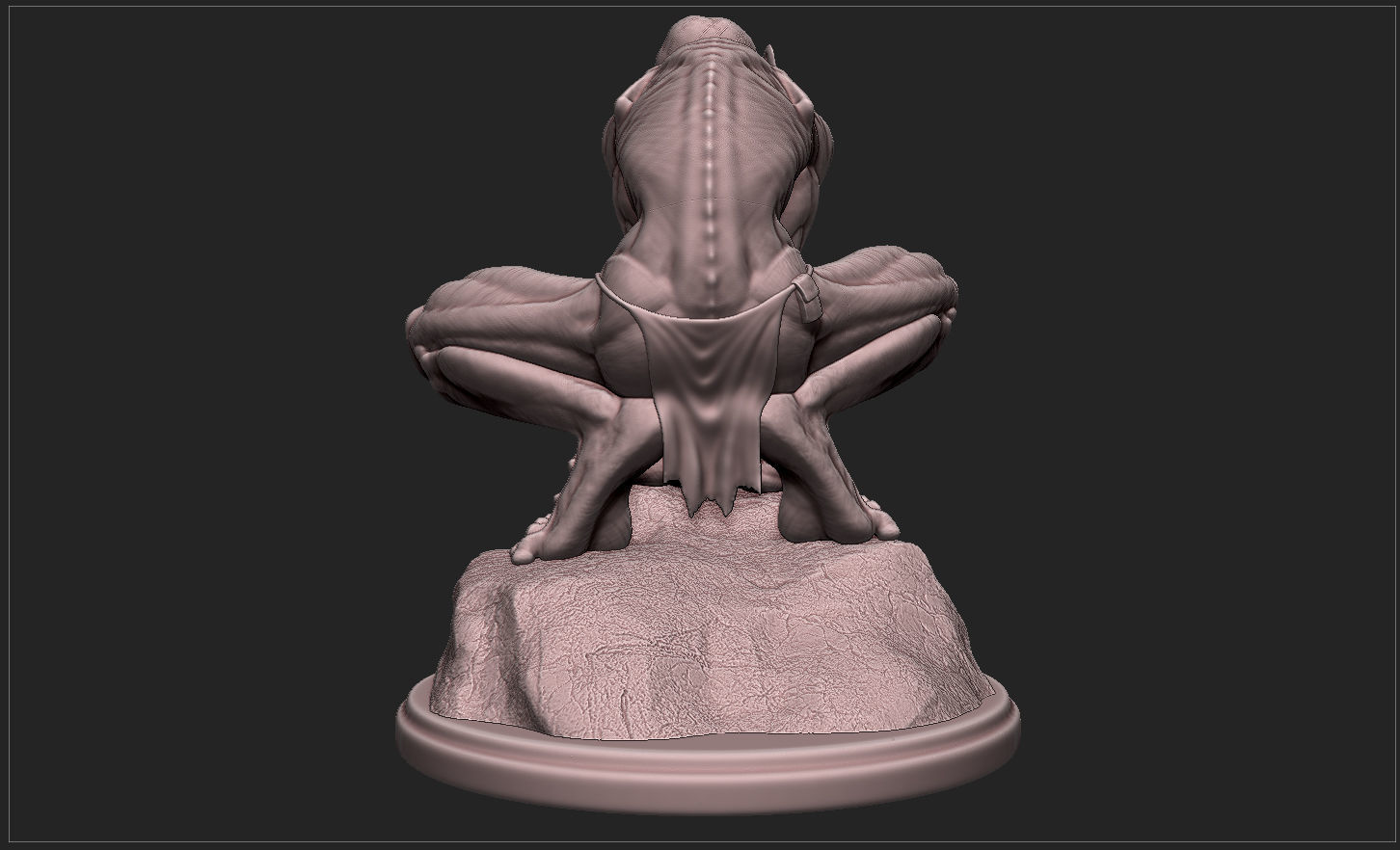 GOLLUM - THE HOBBIT - THE LORD OF THE RINGS 3D print model_28