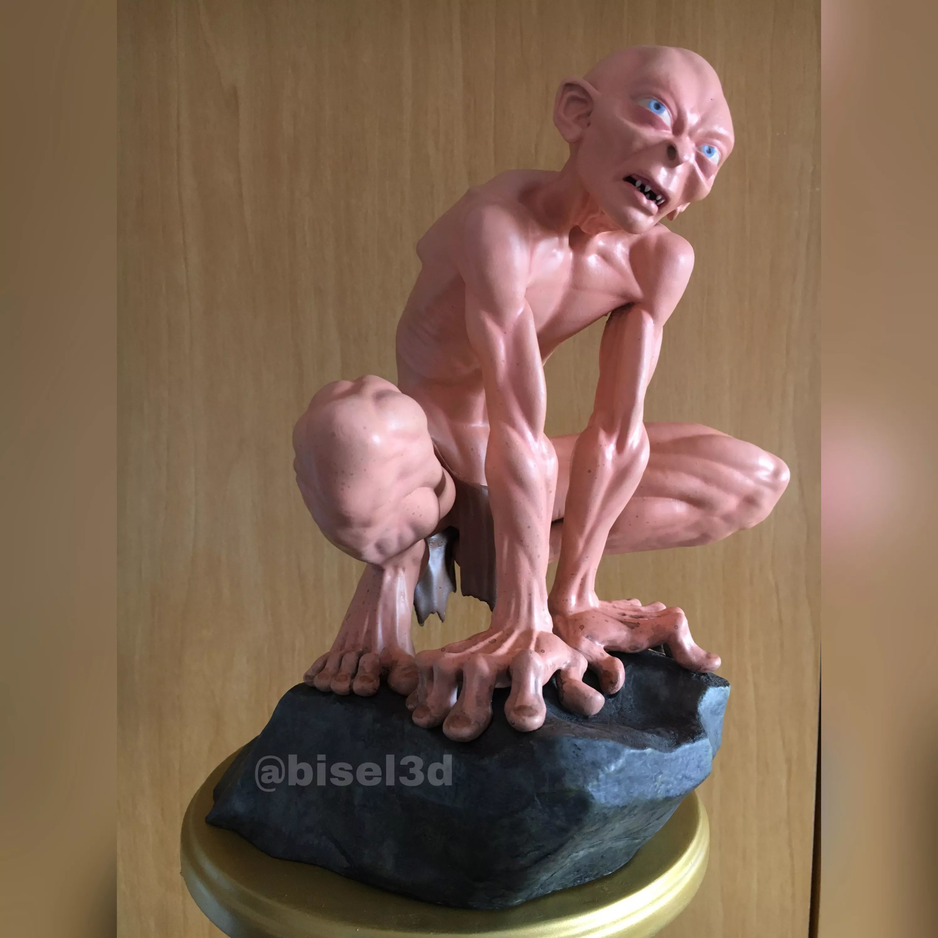 GOLLUM - THE HOBBIT - THE LORD OF THE RINGS 3D print model_4